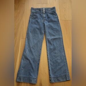 J Brand High Waist Wide Leg Jeans